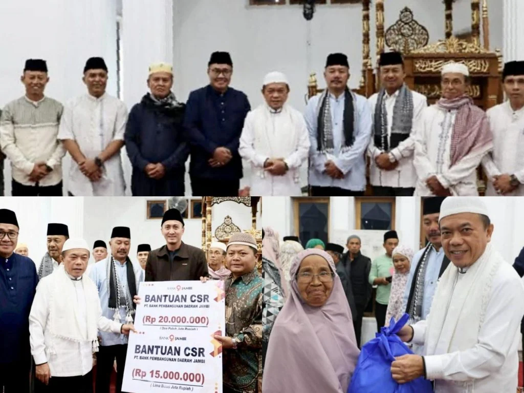 Safari Ramadan di Kerinci, Gubernur Al Haris dan Bupati Monadi Salurkan Bantuan untuk Warga