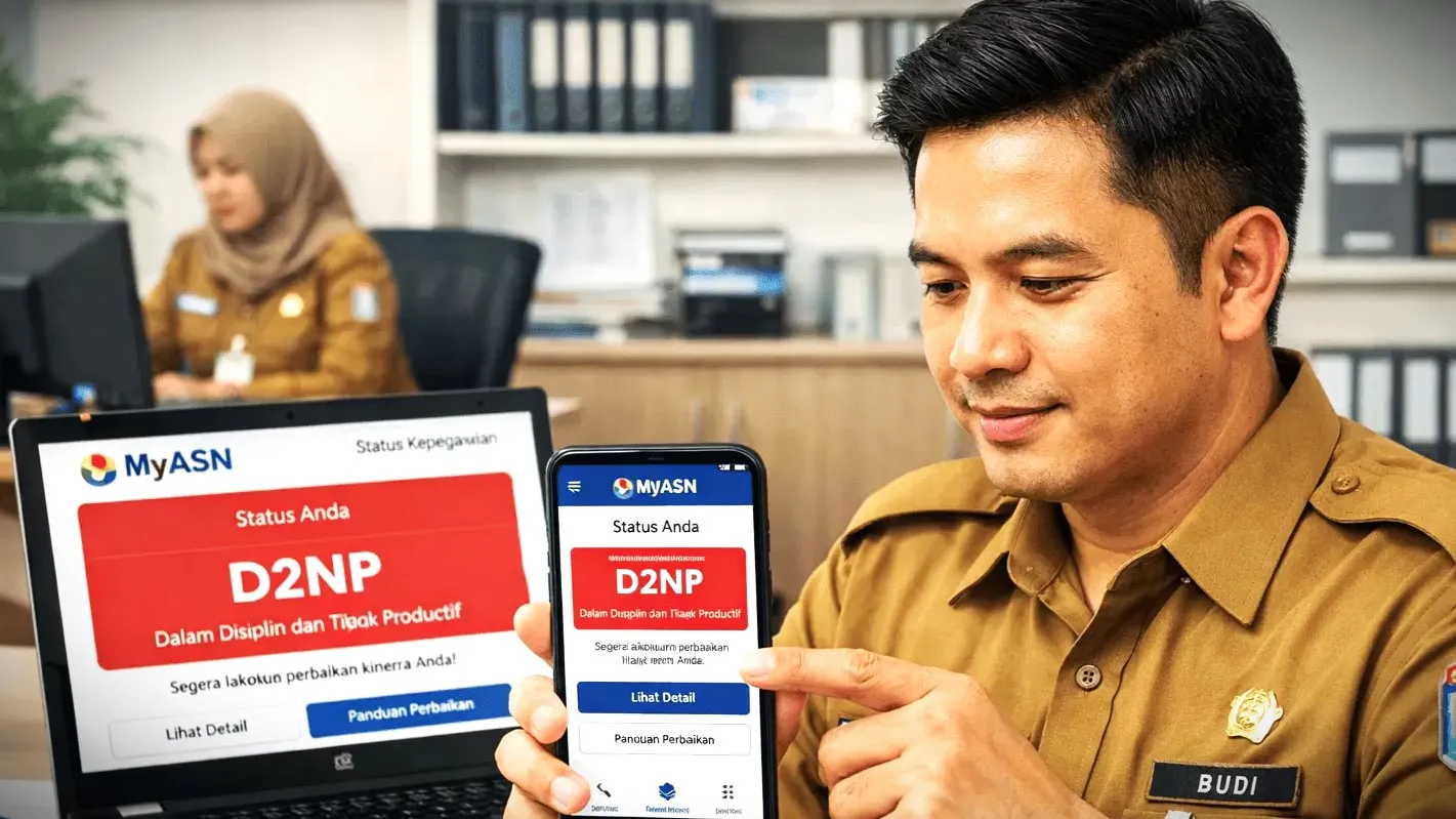 Status D2NP Muncul di MyASN? Ini Penjelasan Resmi BKN untuk ASN