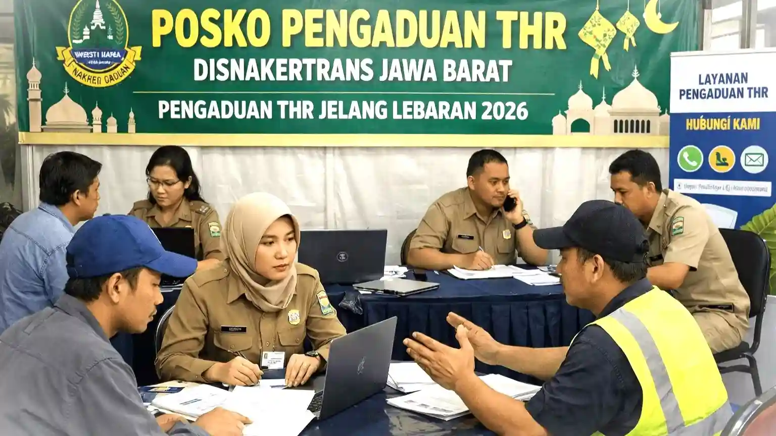 Ratusan Perusahaan di Jabar Dilaporkan Soal THR Jelang Lebaran 2026