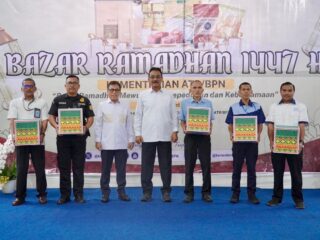 Bentuk Kepedulian terhadap Sesama, Kementerian ATR/BPN Gelar Bazar Ramadan 1447 H