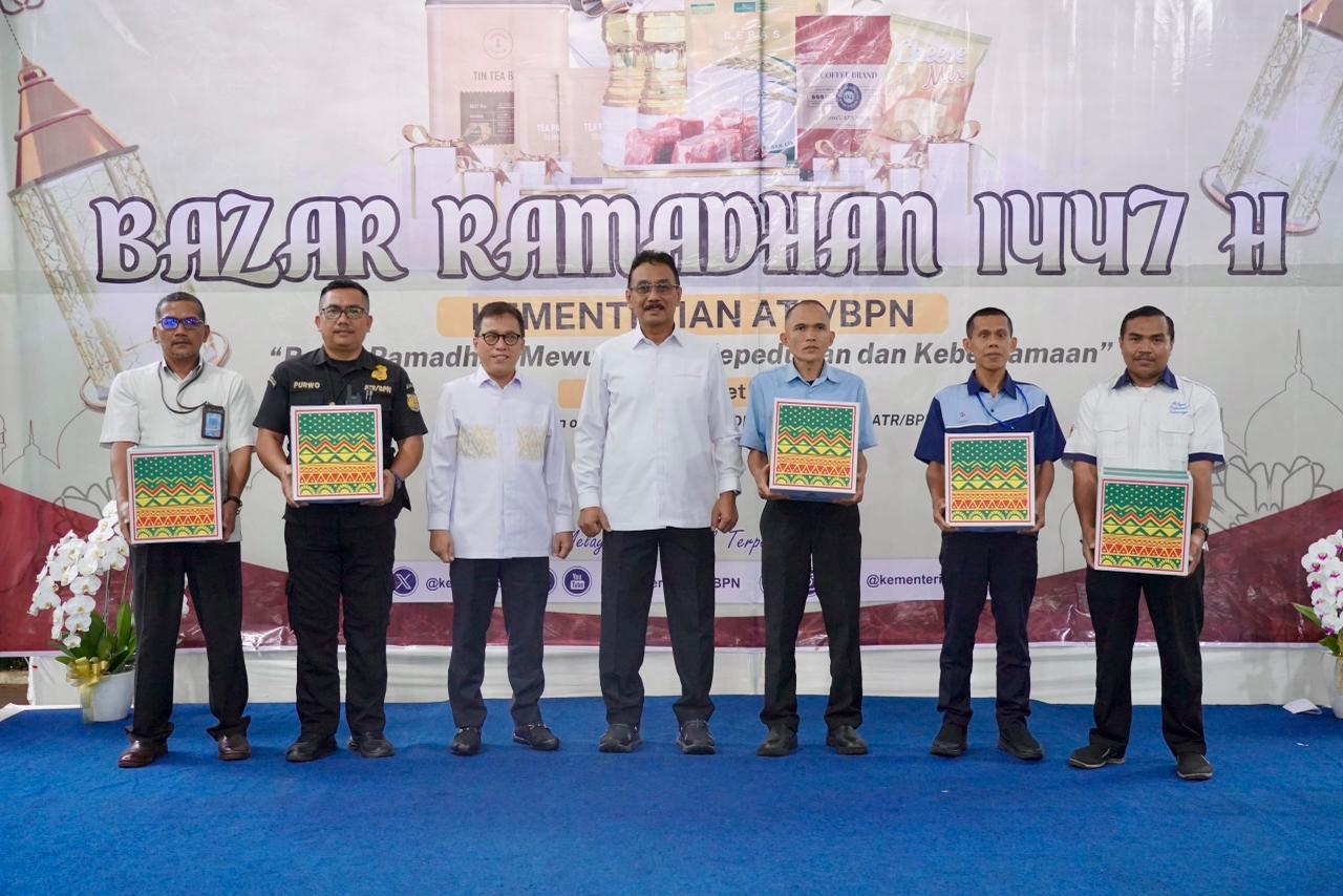 Bentuk Kepedulian terhadap Sesama, Kementerian ATR/BPN Gelar Bazar Ramadan 1447 H