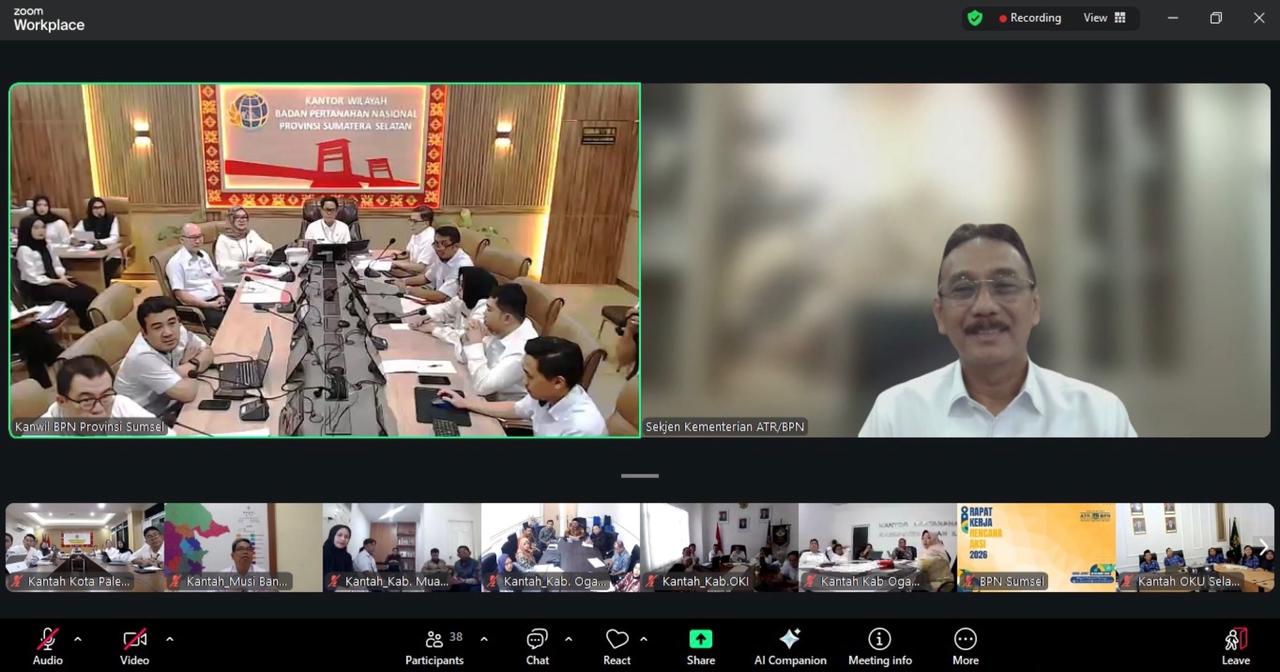 Sekjen ATR/BPN: Tiga Kunci Kepemimpinan Satker, Kelola Anggaran, Aset, dan SDM