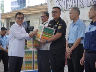 Santunan ATR/BPN Ringankan Beban Pegawai di Bazar Ramadan 1447 H