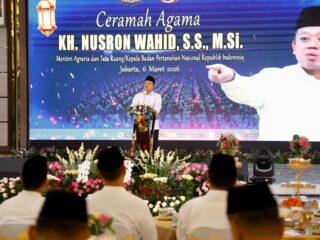 Ceramah di Korps Marinir, Nusron Wahid: Al-Qur’an Petunjuk Hidup Umat Manusia