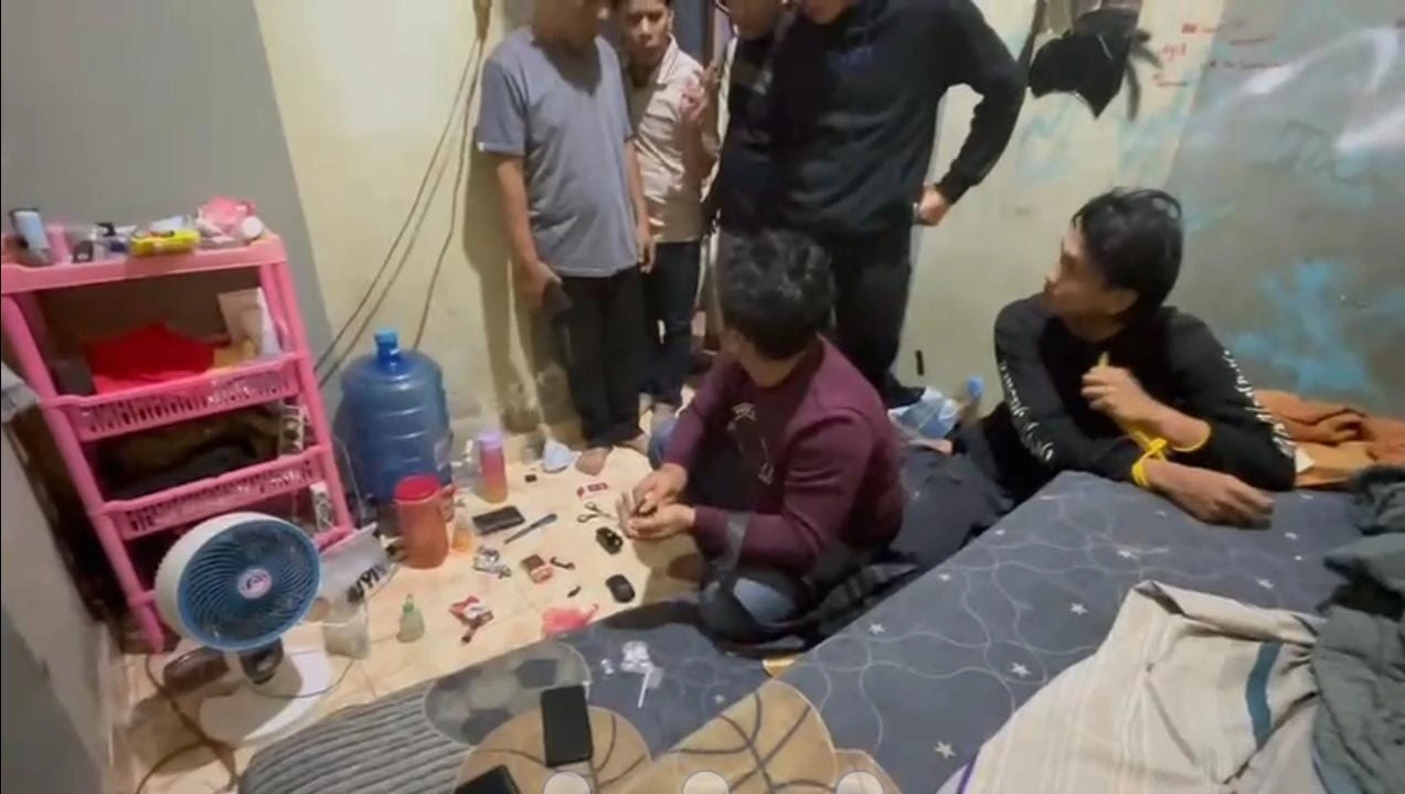 Polres Kerinci Tangkap Residivis Sabu Saat Patroli Sahur di Sungai Penuh