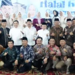 Monadi dan Murison Hadiri Open House Gubernur Jambi di Merangin