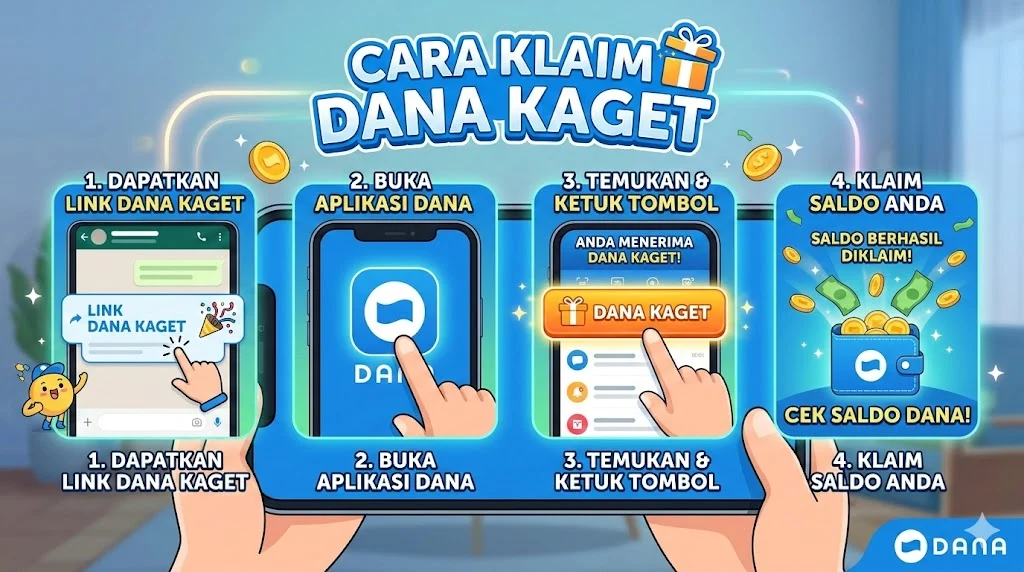 Cara Klaim DANA Kaget Rp217.000 Hari Ini, Simak Panduannya