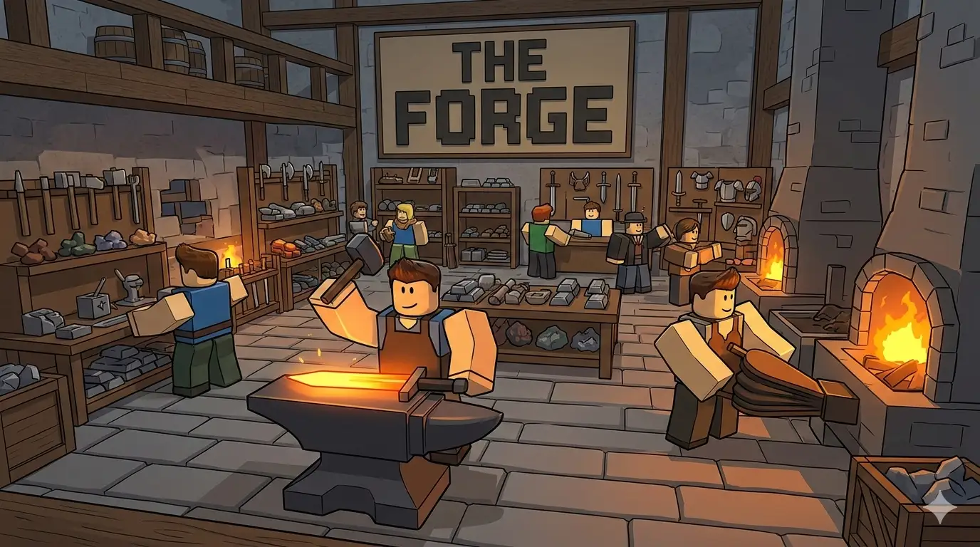 Kode Redeem The Forge Roblox 5 Maret 2026