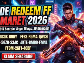Update! Kode Redeem FF 9 Maret 2026: Klaim Gratisannya