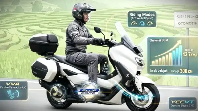 Yamaha NMAX Turbo 2026: Irit BBM, Performa Tetap Maksimal