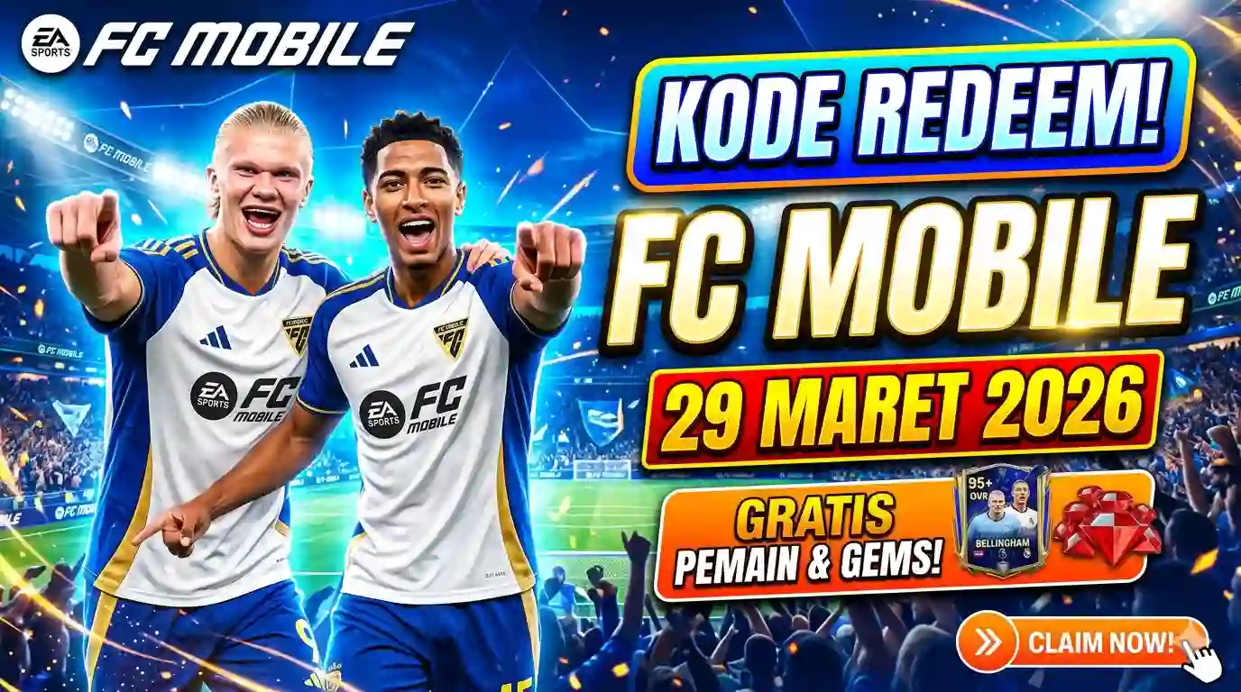 Kode Redeem FC Mobile 29 Maret 2026