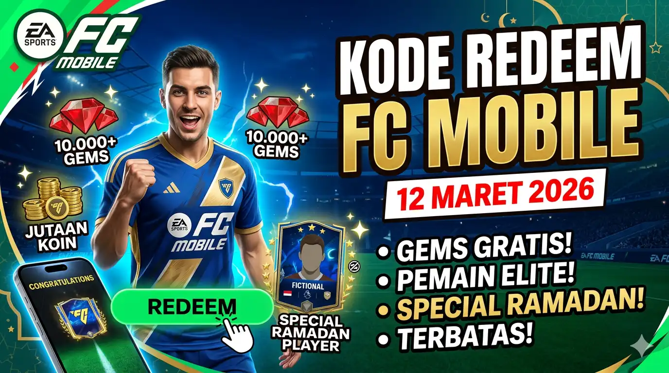 Kode Redeem FC Mobile 12 Maret 2026
