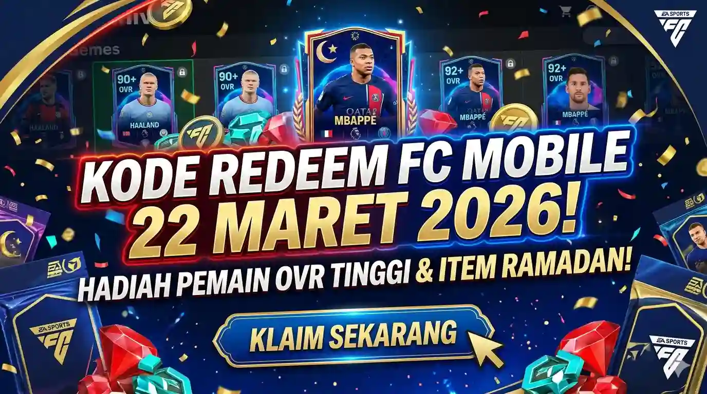 Kode Redeem FC Mobile 22 Maret 2026