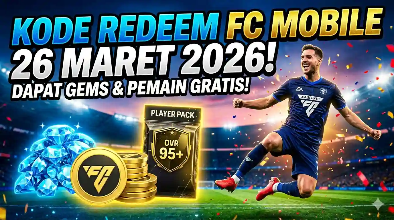 Kode Redeem FC Mobile Hari Ini 26 Maret 2026, Klaim Gems Gratis