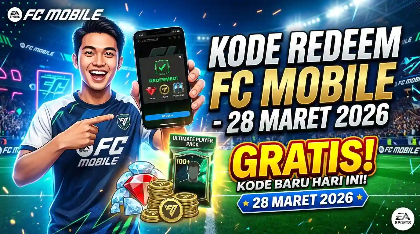 Kode Redeem FC Mobile 28 Maret 2026