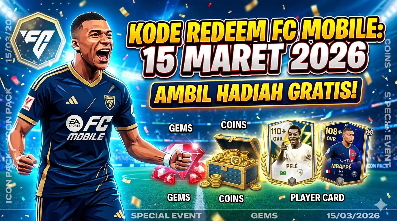 Kode Redeem FC Mobile 15 Maret 2026