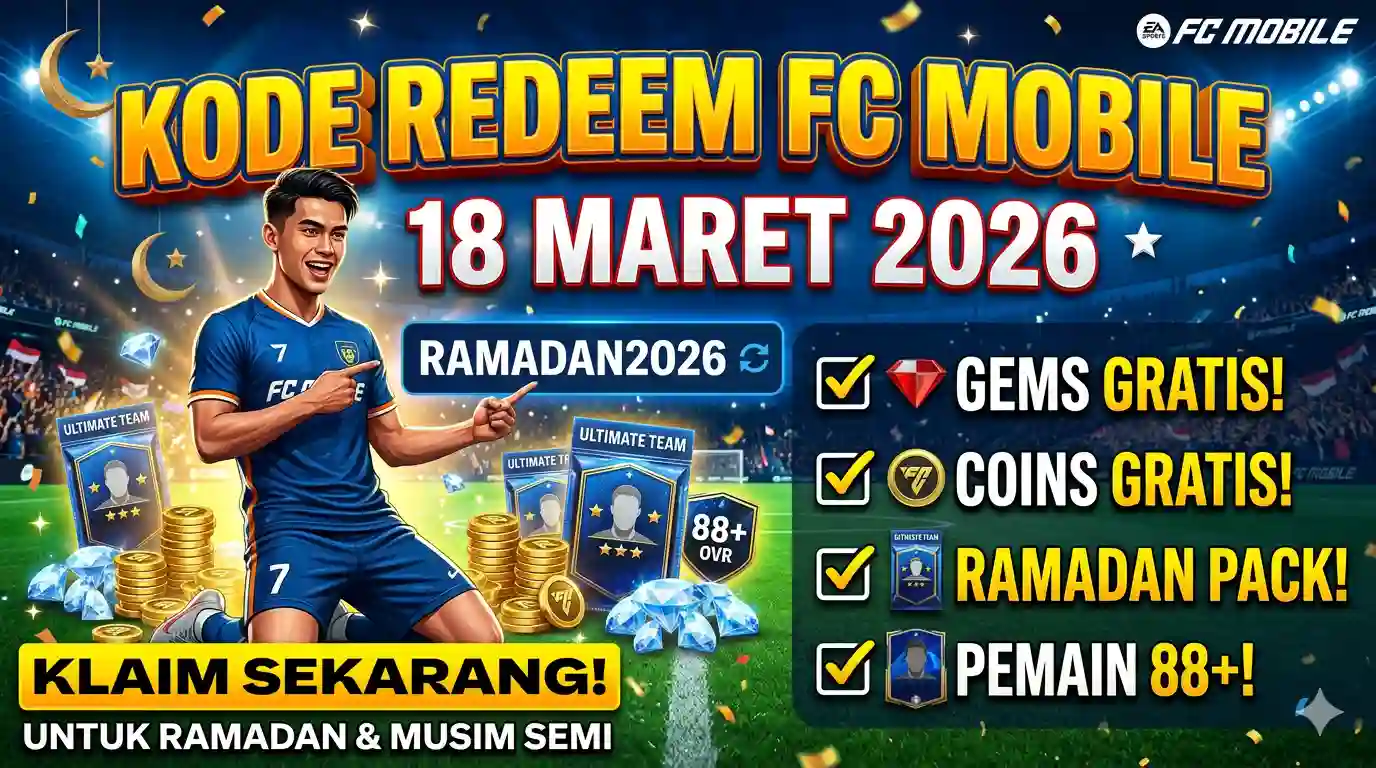 Kode Redeem FC Mobile 18 Maret 2026