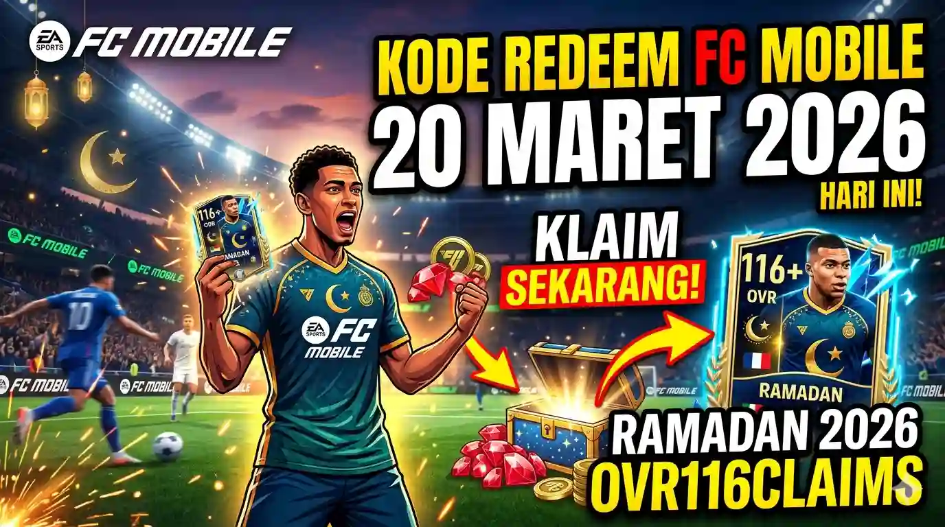 Kode Redeem FC Mobile Terbaru 20 Maret 2026