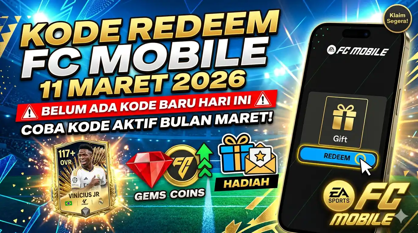 Kode Redeem FC Mobile 11 Maret 2026