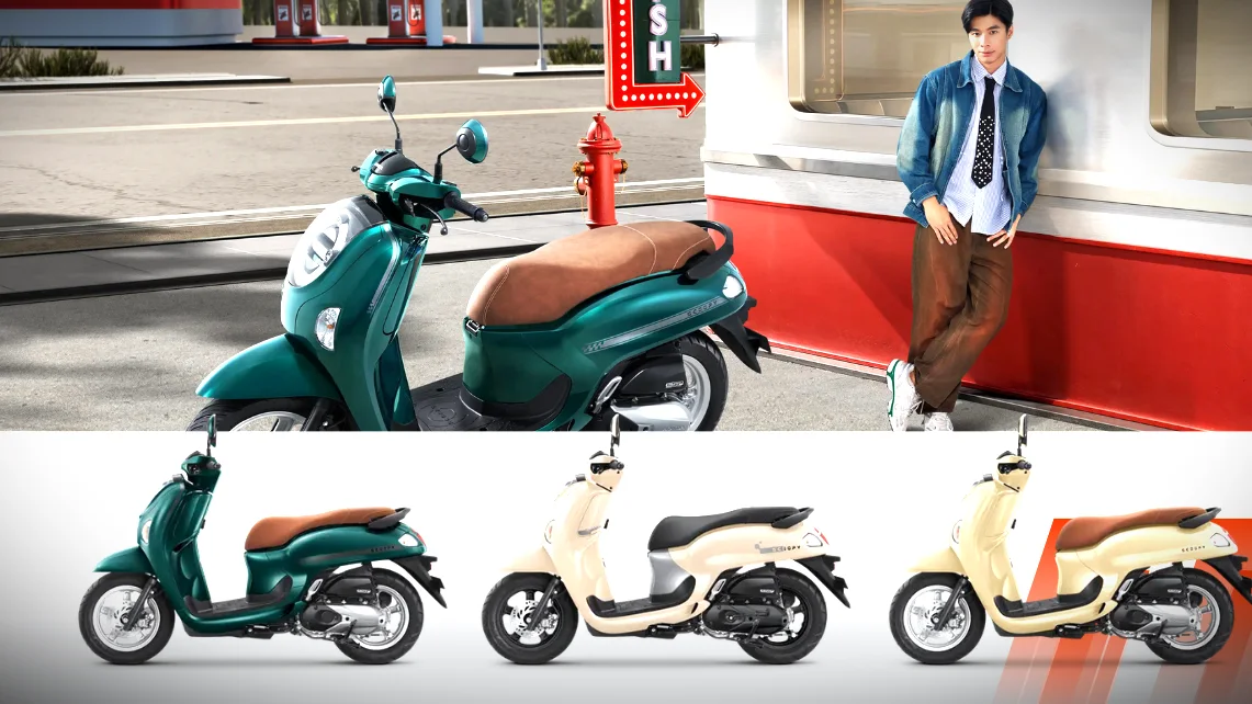 Honda Scoopy 2026 Stylish Green: Skutik Retro Modern, Irit BBM