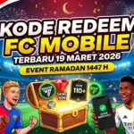 Kode Redeem FC Mobile 19 Maret 2026: Klaim Gratis Pemain OVR Tinggi & Gems