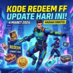 Klaim Gratisnya Sekarang, Ini Kode Redeem FF Terbaru 4 Maret 2026