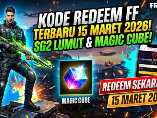 Kode Redeem Free Fire 15 Maret 2026, Klaim Skin SG2 Series Gratis