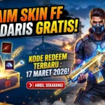Ini Kode Redeem FF Terbaru Selasa 17 Maret 2026, Klaim Sekarang