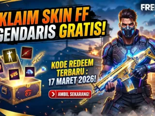 Ini Kode Redeem FF Terbaru Selasa 17 Maret 2026, Klaim Sekarang