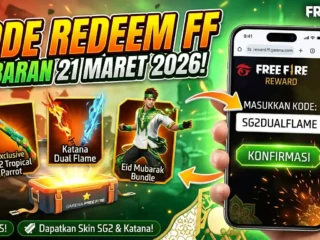 Kode Redeem FF Hari Ini 21 Maret 2026: Klaim Hadiah Lebaran