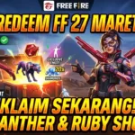 Kode Redeem FF Terbaru 27 Maret 2026, Klaim Skin & Diamond