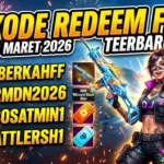 Kode Redeem FF 29 Maret 2026 Terbaru, Klaim Hadiah Gratis