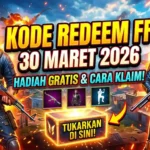 Kode Redeem FF 30 Maret 2026 Terbaru, Klaim Hadiah Gratis Hari Ini