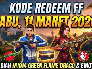 Kode Redeem FF 11 Maret 2026, Klaim Item Gratis Sekarang