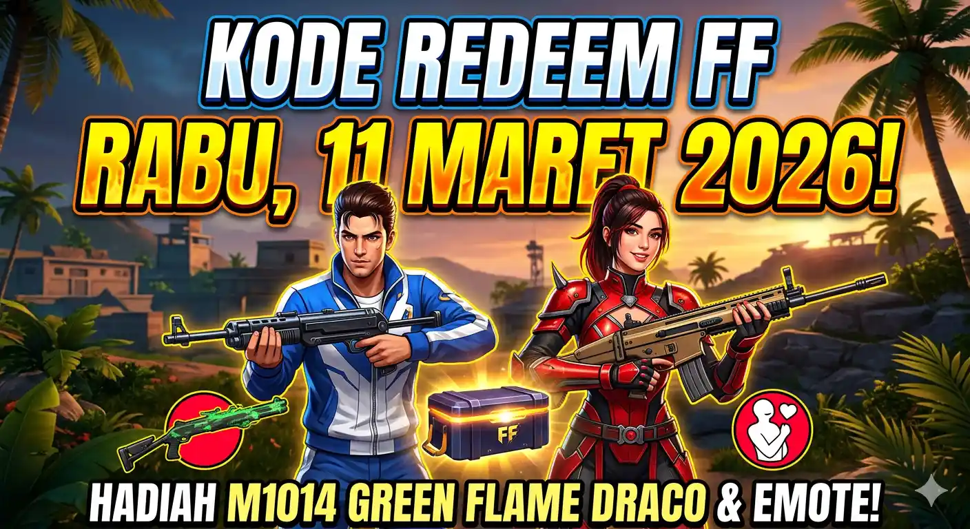 Kode Redeem FF 11 Maret 2026