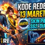 Kode Redeem Free Fire 13 Maret 2026, Klaim Skin Panther dan Diamond Gratis