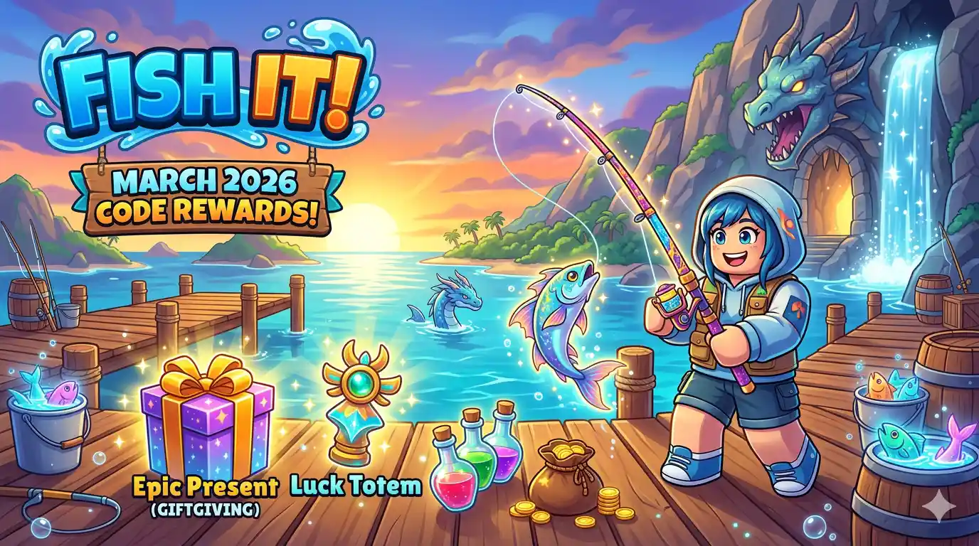 Kode Redeem Fish It Roblox 1 Maret 2026