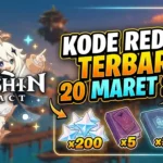 Edisi Lebaran, Ini Kode Redeem Genshin Impact 20 Maret 2026