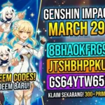 Kode Redeem Genshin Impact 29 Maret 2026, Klaim Primogems Gratis Hari Ini