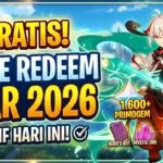 Kode Redeem Genshin Impact Terbaru 31 Maret 2026, Klaim Primogem Gratis