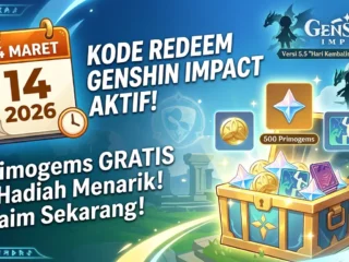 Kode Redeem Genshin Impact 14 Maret 2026, Klaim Primogem Gratis Hari Ini