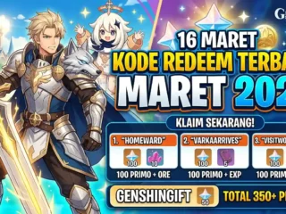 Kode Redeem Genshin Impact 16 Maret 2026: Klaim Primogems Gratis Hari Ini
