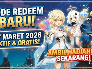 Kode Redeem Genshin Impact Terbaru 26 Maret 2026