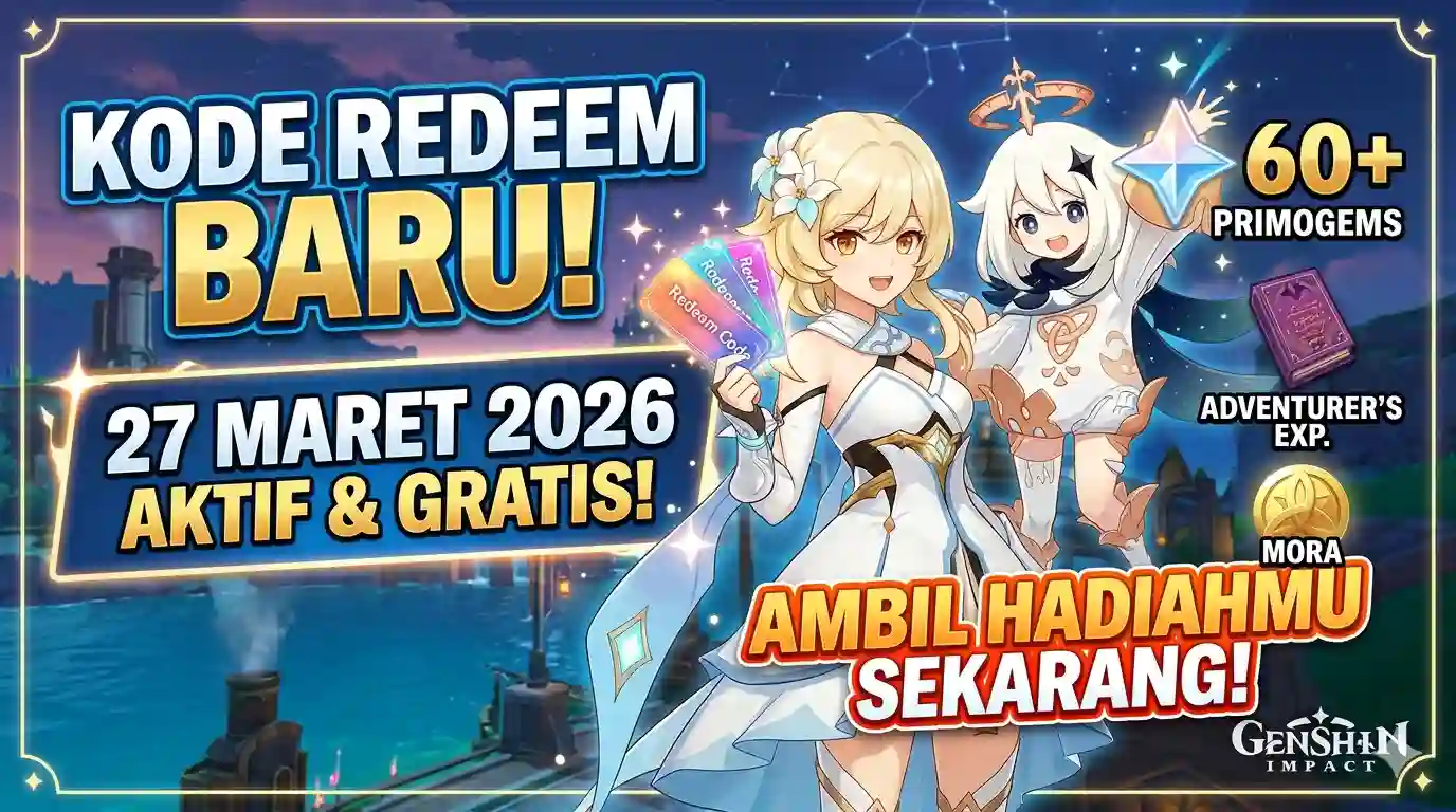 Kode Redeem Genshin Impact Terbaru 26 Maret 2026