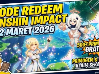 Kode Redeem Genshin Impact 12 Maret 2026: Klaim Primogem Gratis Hari Ini