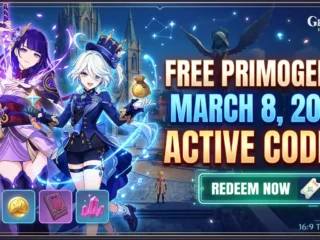 Kode Redeem Genshin Impact 8 Maret 2026: Klaim Primogems Gratis Hari Ini