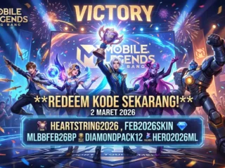 Kode Redeem Mobile Legends 2 Maret 2026, Klaim Gratisnya Hari Ini