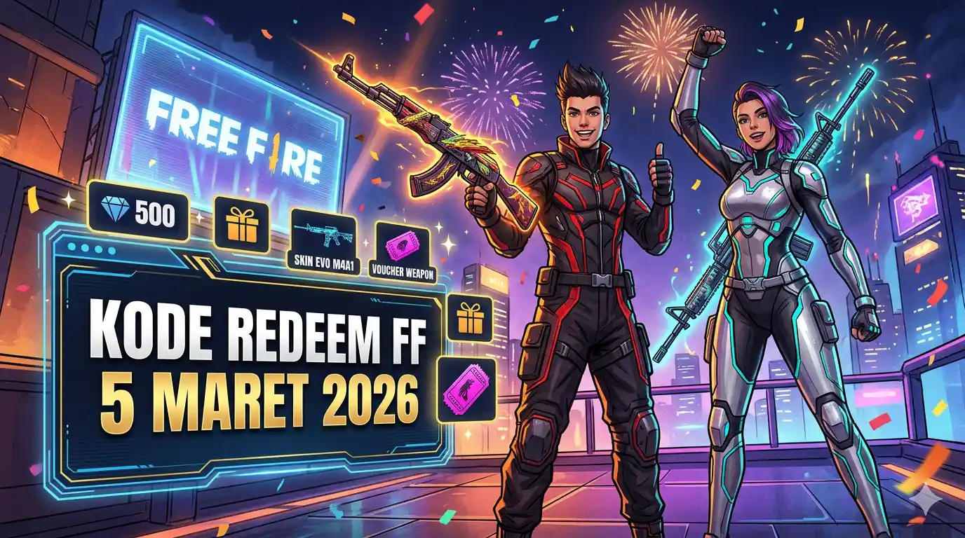 Kode Redeem FF 5 Maret 2026 Terbaru