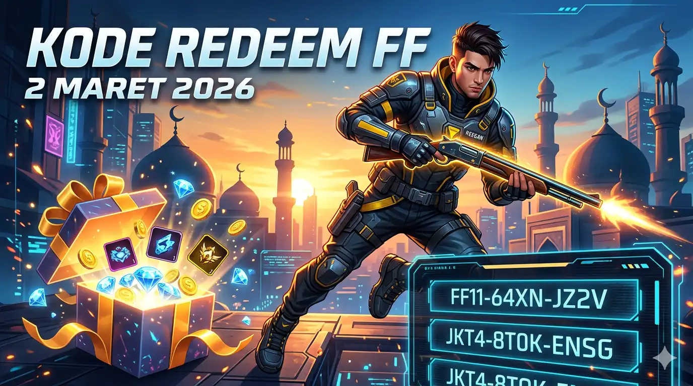 Ramadan Booyah! Ini Kode Redeem FF 2 Maret 2026 Terbaru