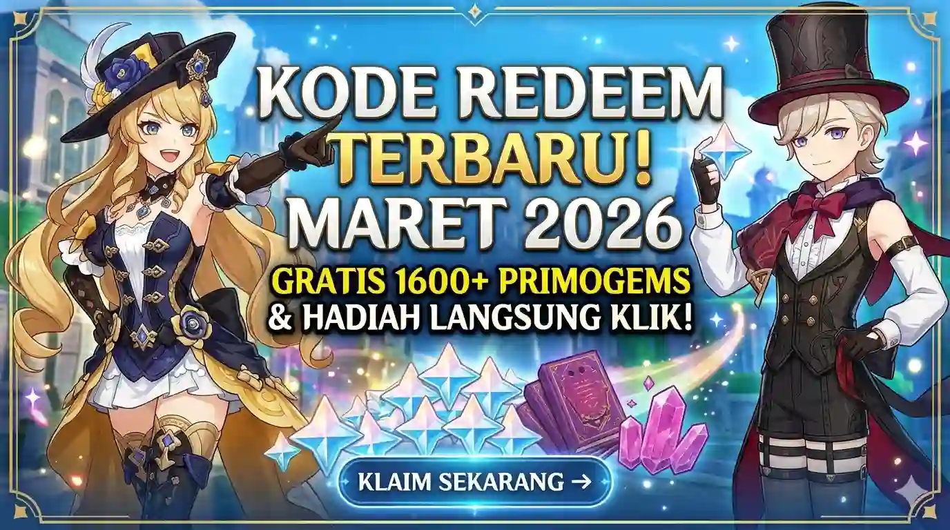 Kode Redeem Genshin Impact Terbaru 30 Maret 2026
